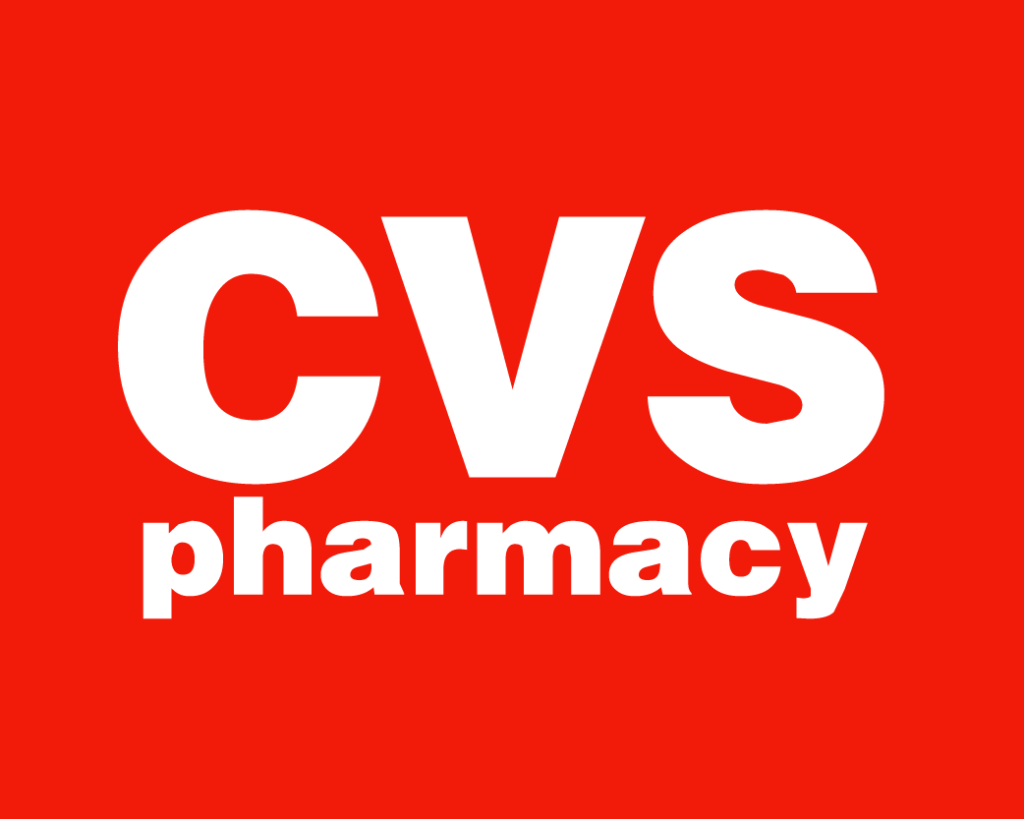 CVS Pharmacy logo on red background